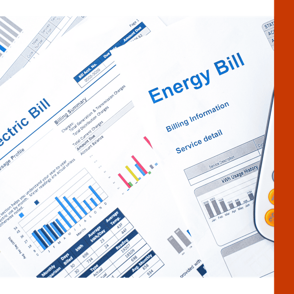 Image of an energy bill Image of an energy bill