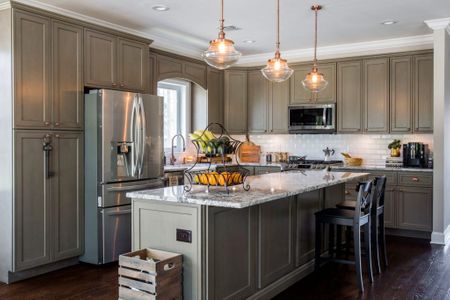 Cabinets in Hazel Color