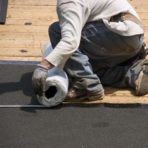 contractor working on a roof