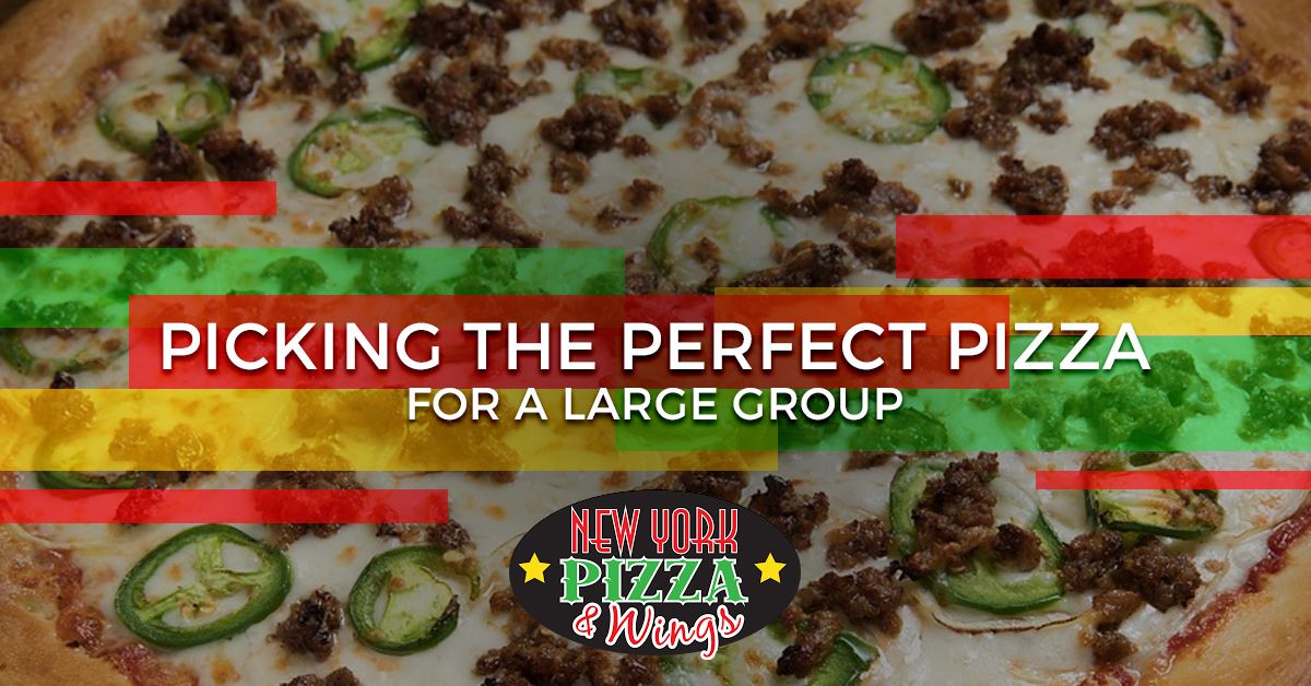 Picking The Perfect Pizza For A Large Group