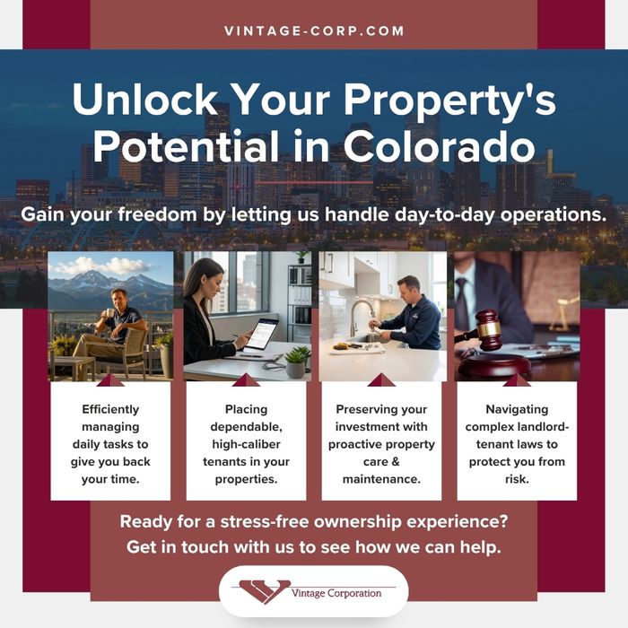 infographic that lists ways Vintage Corporation can help property owners infographic that lists ways Vintage Corporation can help property owners