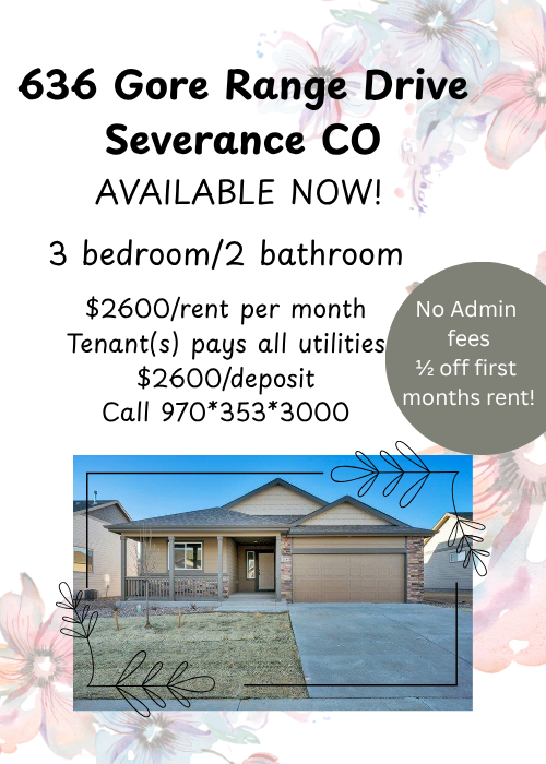 Move in Specials!