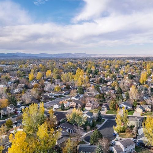 Northern Colorado from above