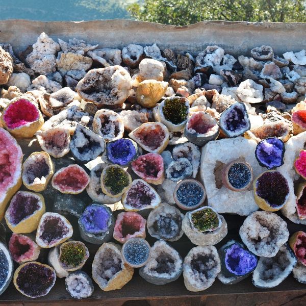 colorful geodes