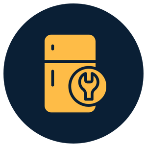 refrigerator services icon