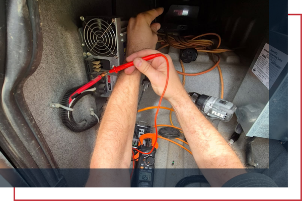 diagnosing an electrical problem with a RV furnace
