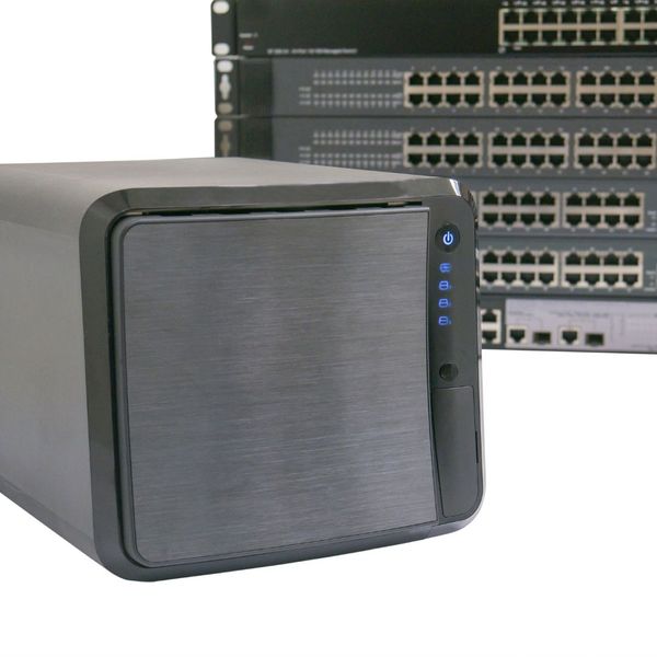 an image of a NAS device