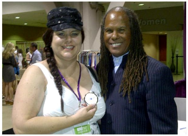 Lisa  McCarthy with Micheal Beckwith