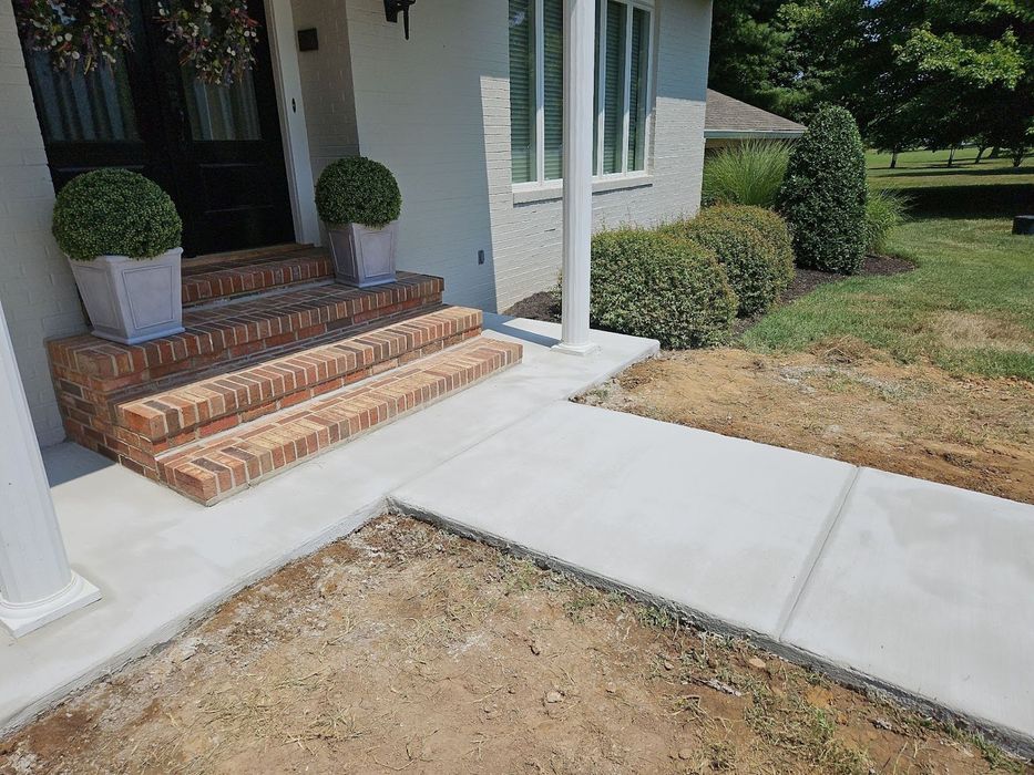 raising concrete porch in Queenstown