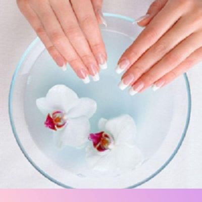 natural nails manicure