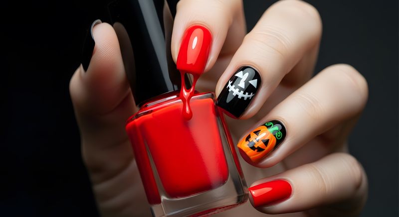 halloween nails