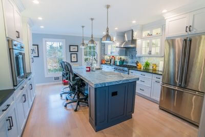 renovated kitchen