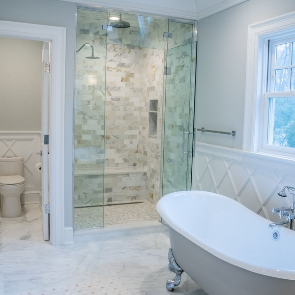 Image of a renovated bathroom