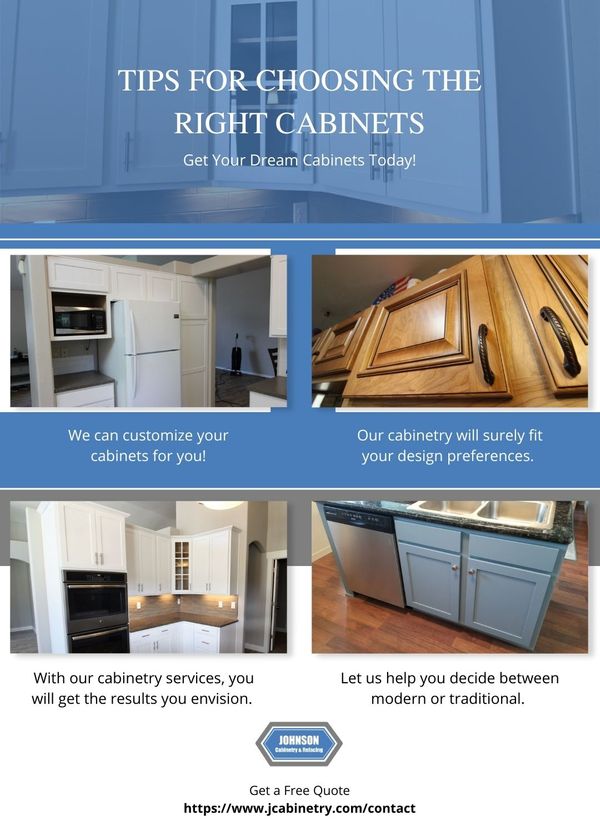 Tips for Choosing the Right Cabinets