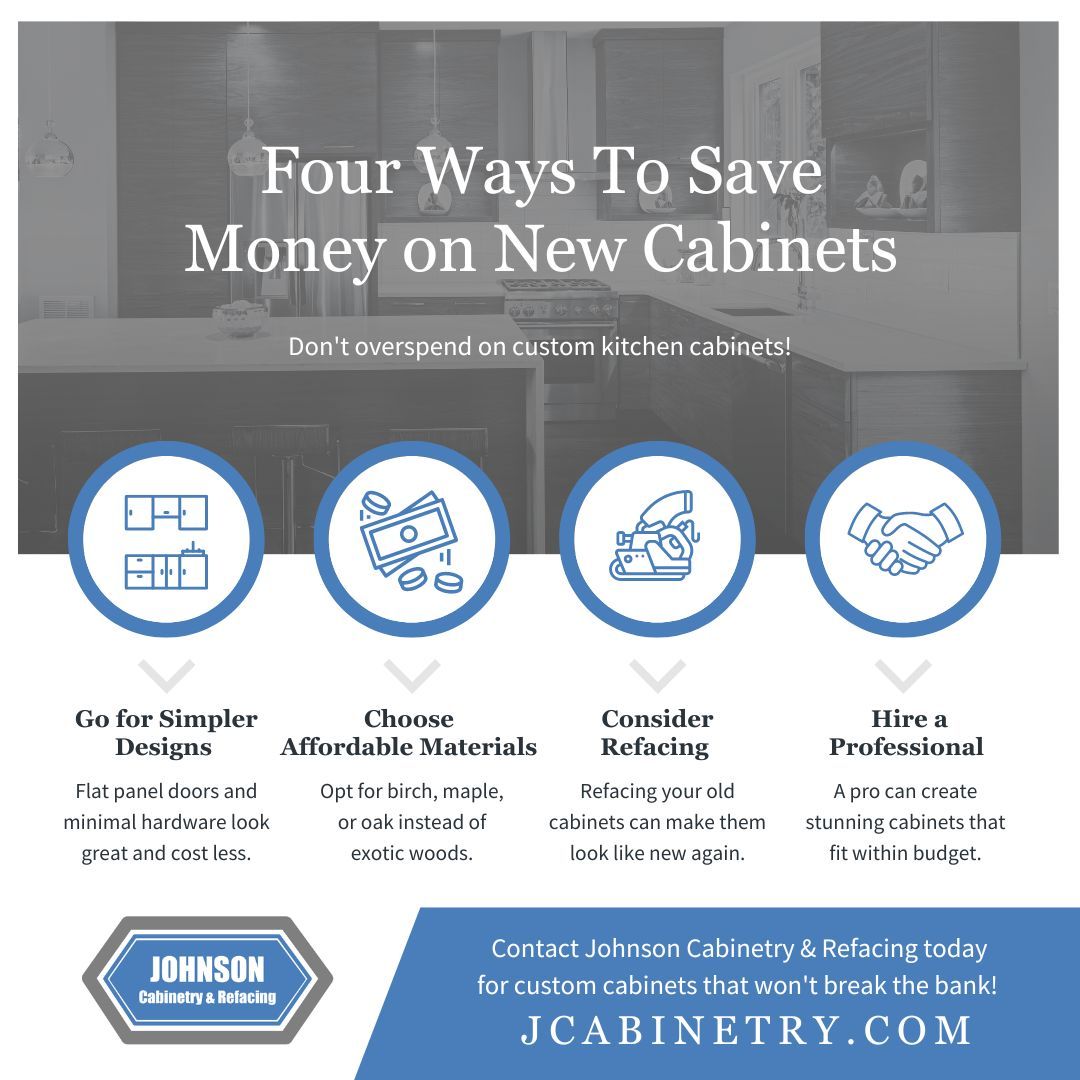 Four Ways To Save Money on New Cabinets