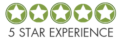 5 star experience badge