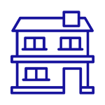Home addition icon