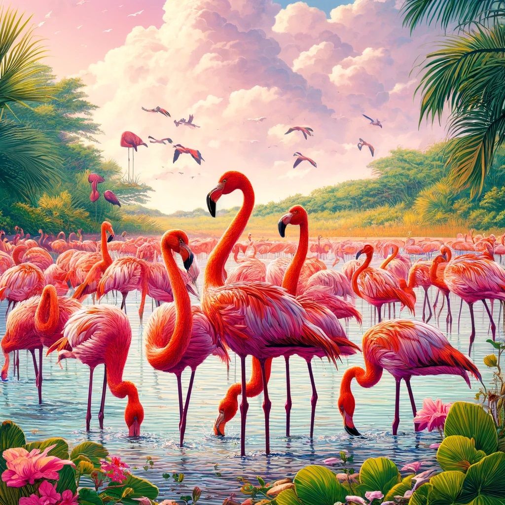 Flamingos