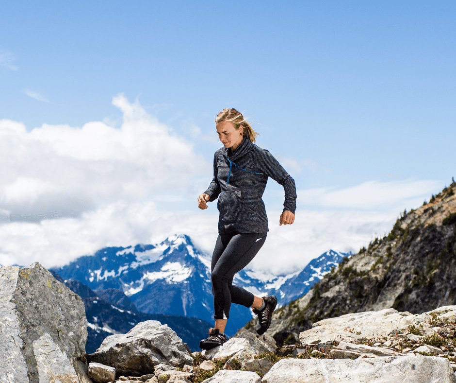 Hiking woman