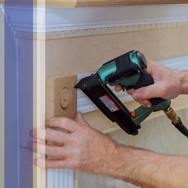 Installing custom wall trimming