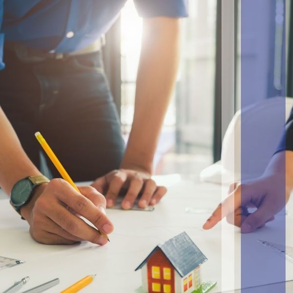 Contractors drawing up plans