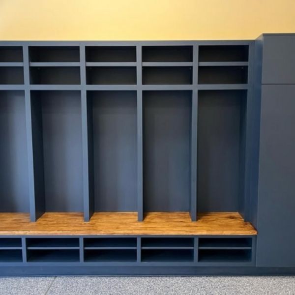 Wooden lockers