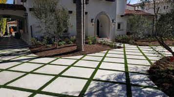 The Cost of a Concrete Driveway with Grass Strips