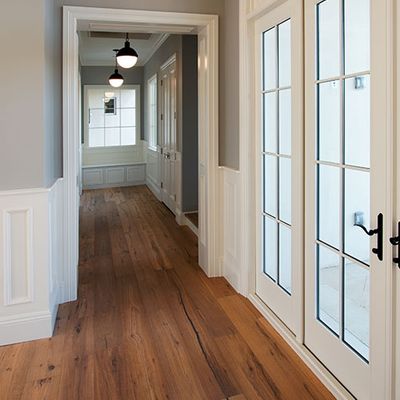 Image of a hallway with new flooring