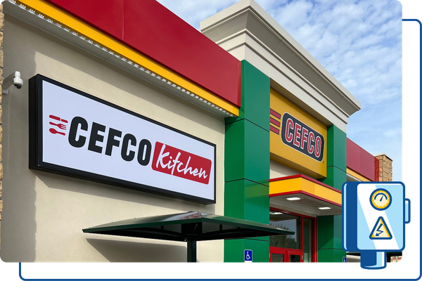 gas station exterior