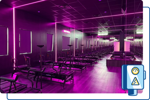 interior exercise room