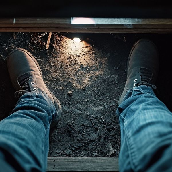 home inspection in basement