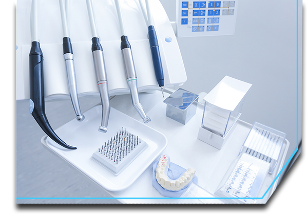 Tools used by dentists and dental hygienists to clean teeth