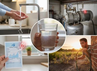 Water and Energy Concerns Collage