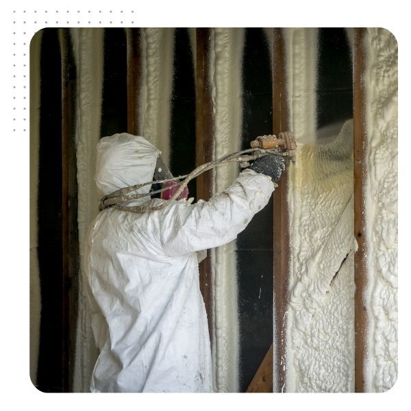 contractor installing spray foam insulation contractor installing spray foam insulation