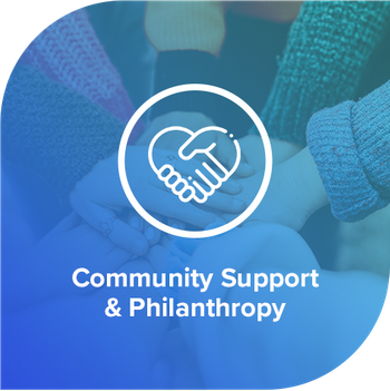 Community Support & Philanthropy