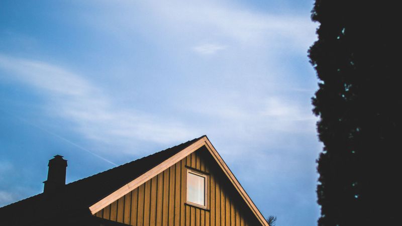 View of a residential roof