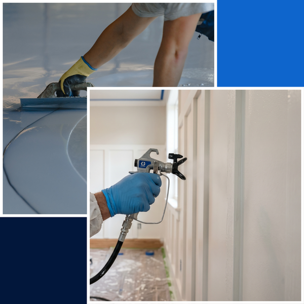 spray painting and epoxy flooring services