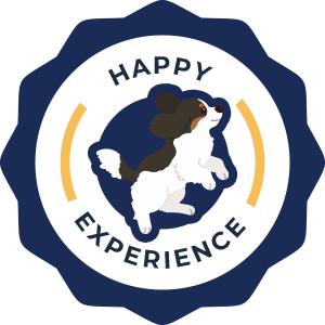 Happy Experience trust badge