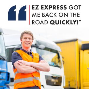 ez express got me back on the road quickly!"