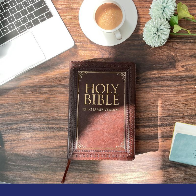 bible by a computer bible by a computer