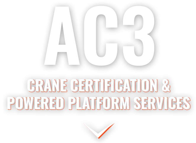 AC3 Crane Certification And Powered Platform Services