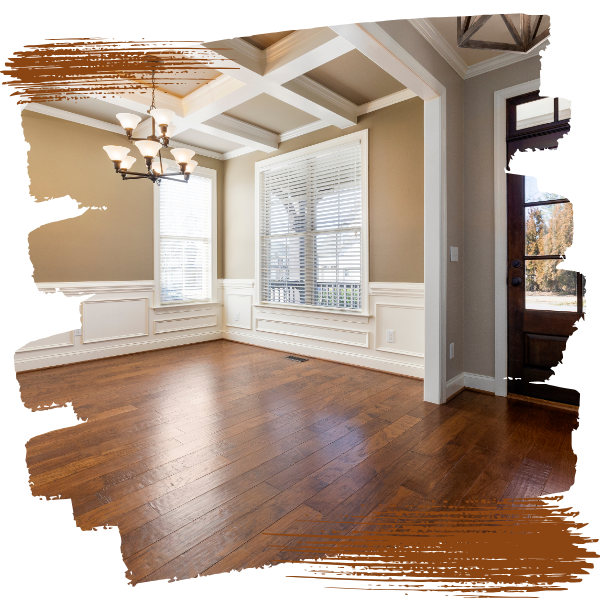 newly painted dining room