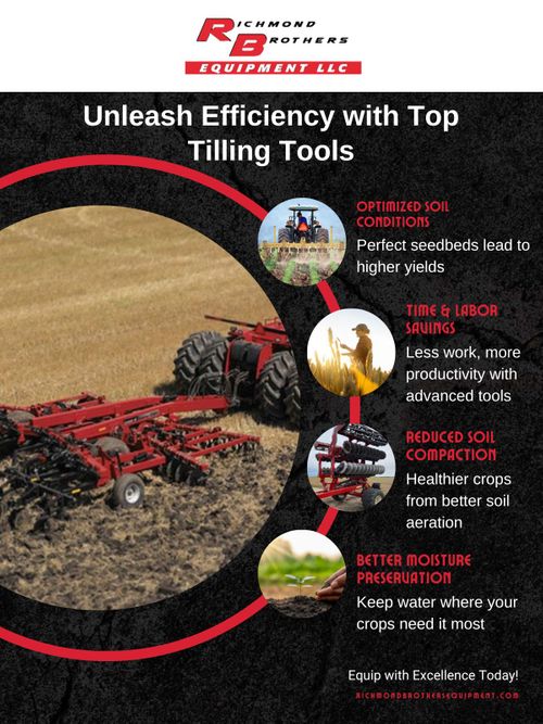 Infographic about the benefits of a quality tilling tool