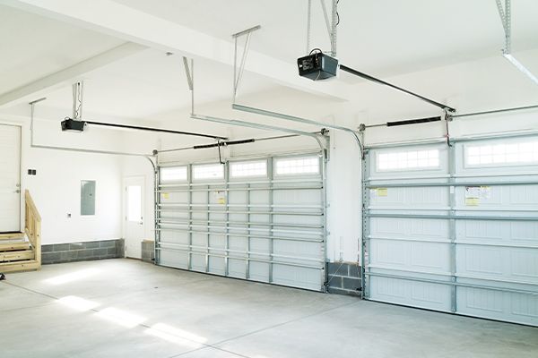 garage doors with power source