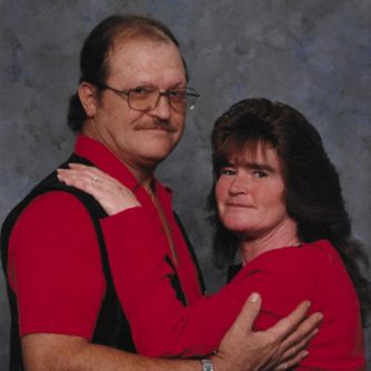 photo of couple for memorial