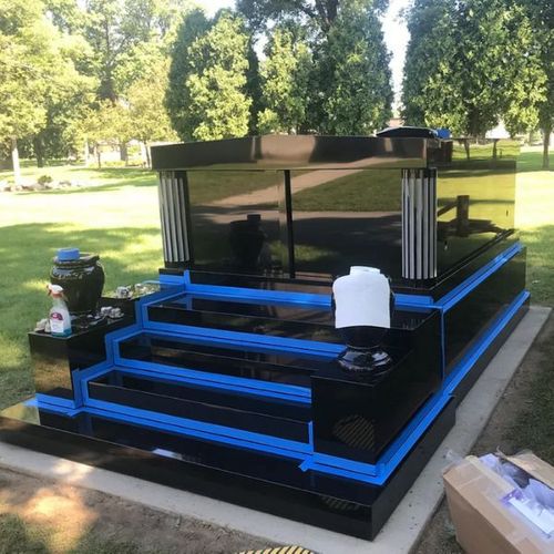 Custom mausoleum