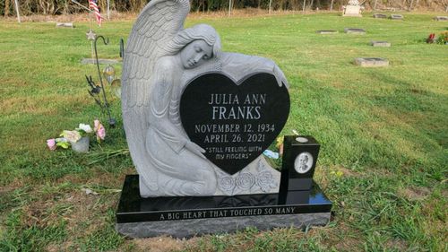 personalized grave marker