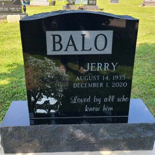 personalized grave marker