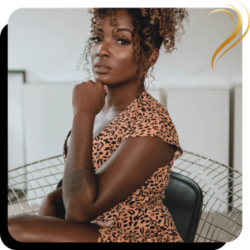 pretty woman in dress