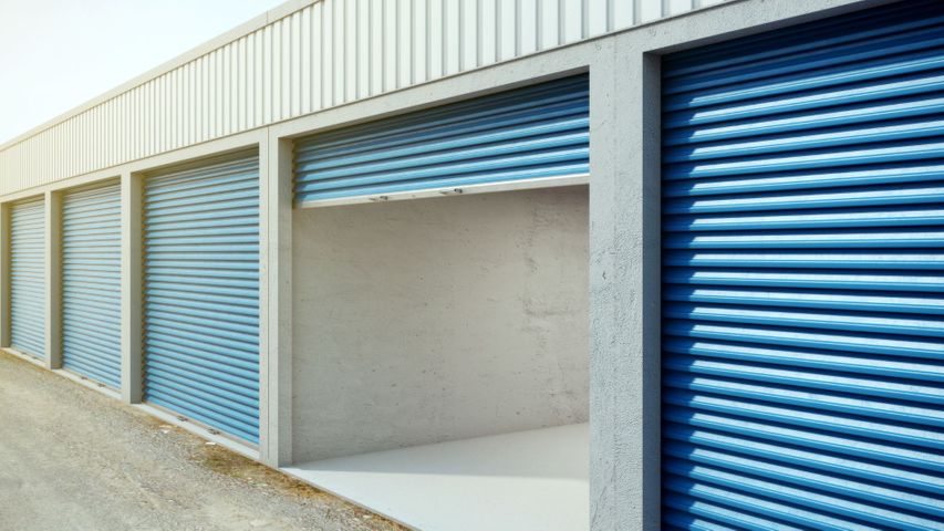 open storage unit